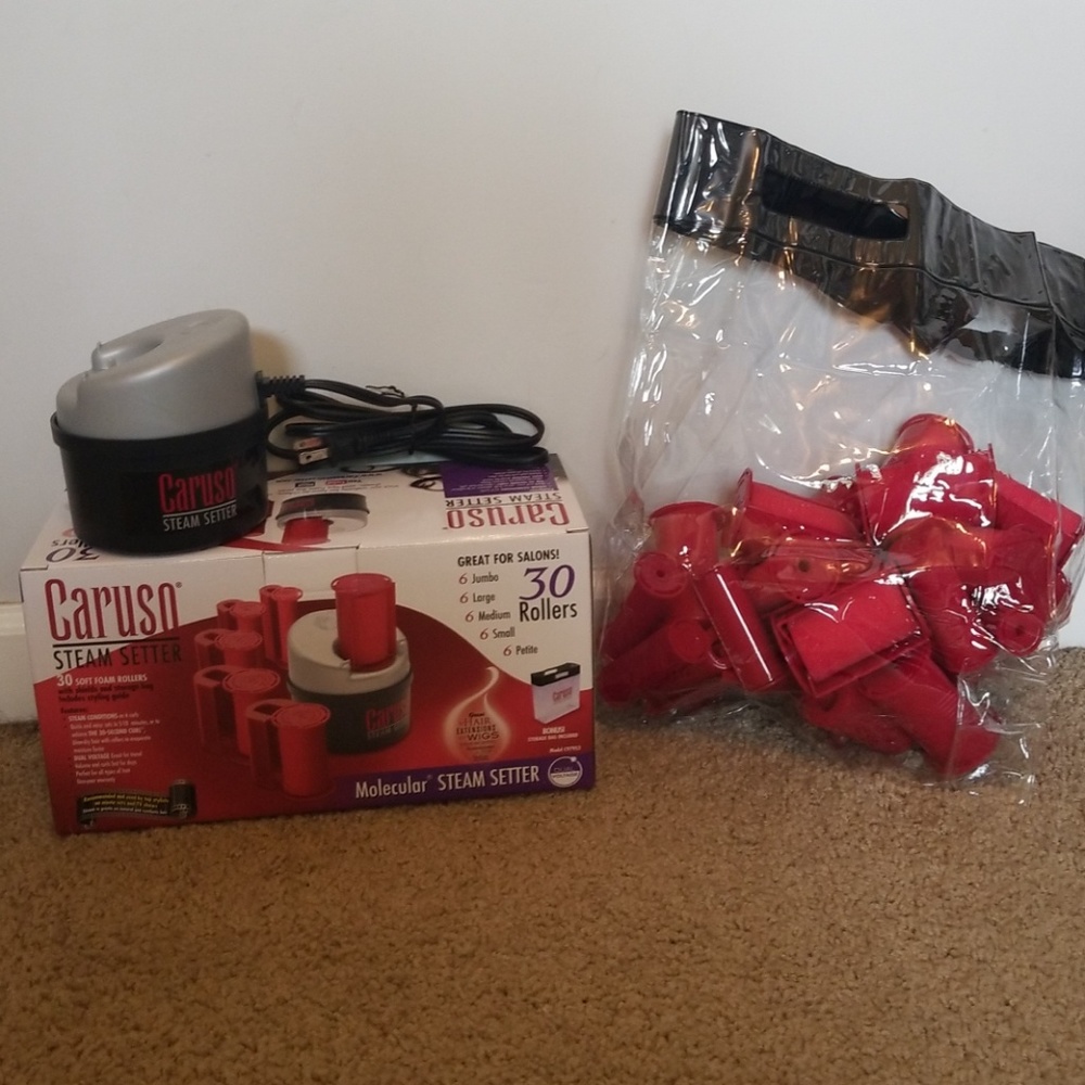 Caruso Steam Setter Curler set